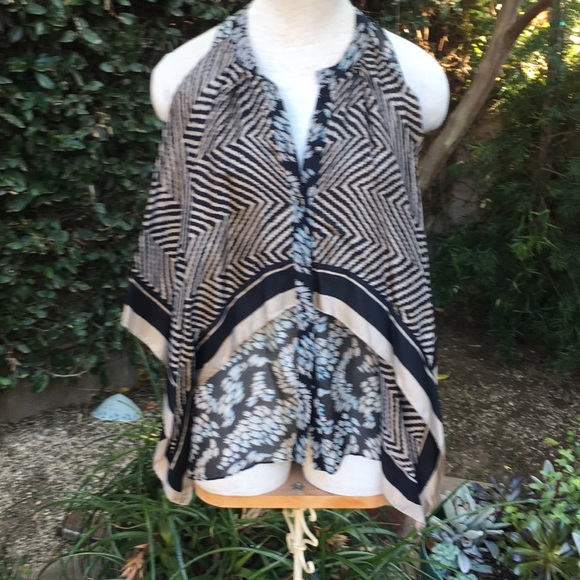 Elizabeth and James Tops - Elizabeth and James Silk Top